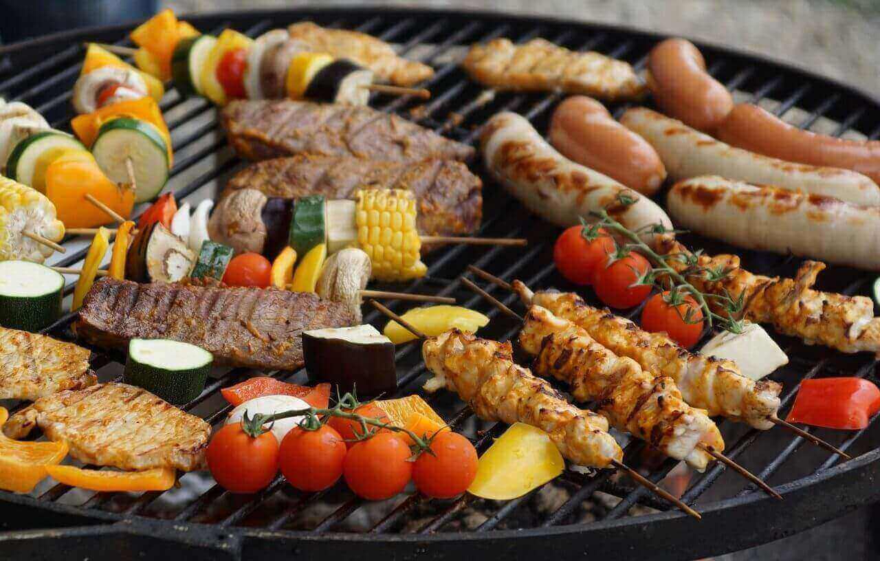 Grilled Veggie Barbecue Skewers